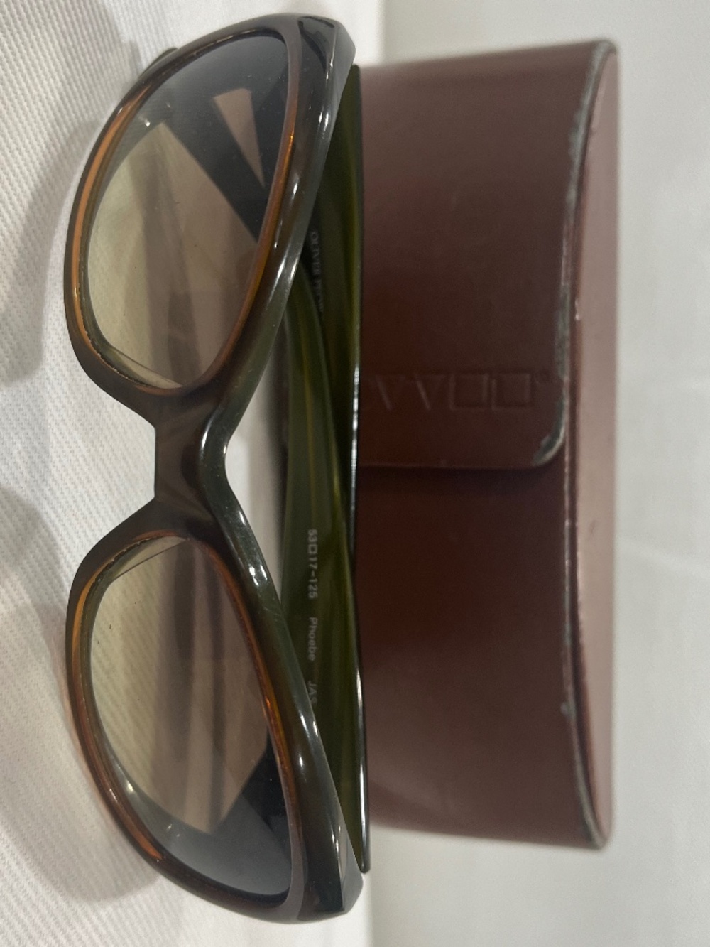 Oliver Peoples Sunglasses with Case.